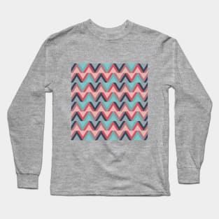 Colorful ZigZag Long Sleeve T-Shirt